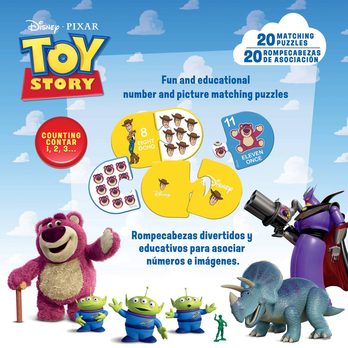Disney - Toy Story Matching Number Puzzle