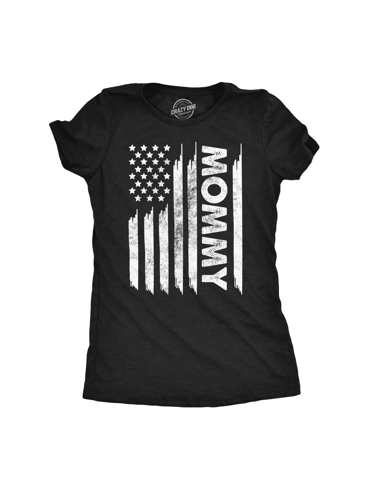 Funny American Flag Mommy Sarcastic T