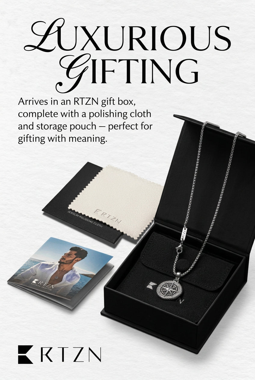Compass Pendant Necklace
