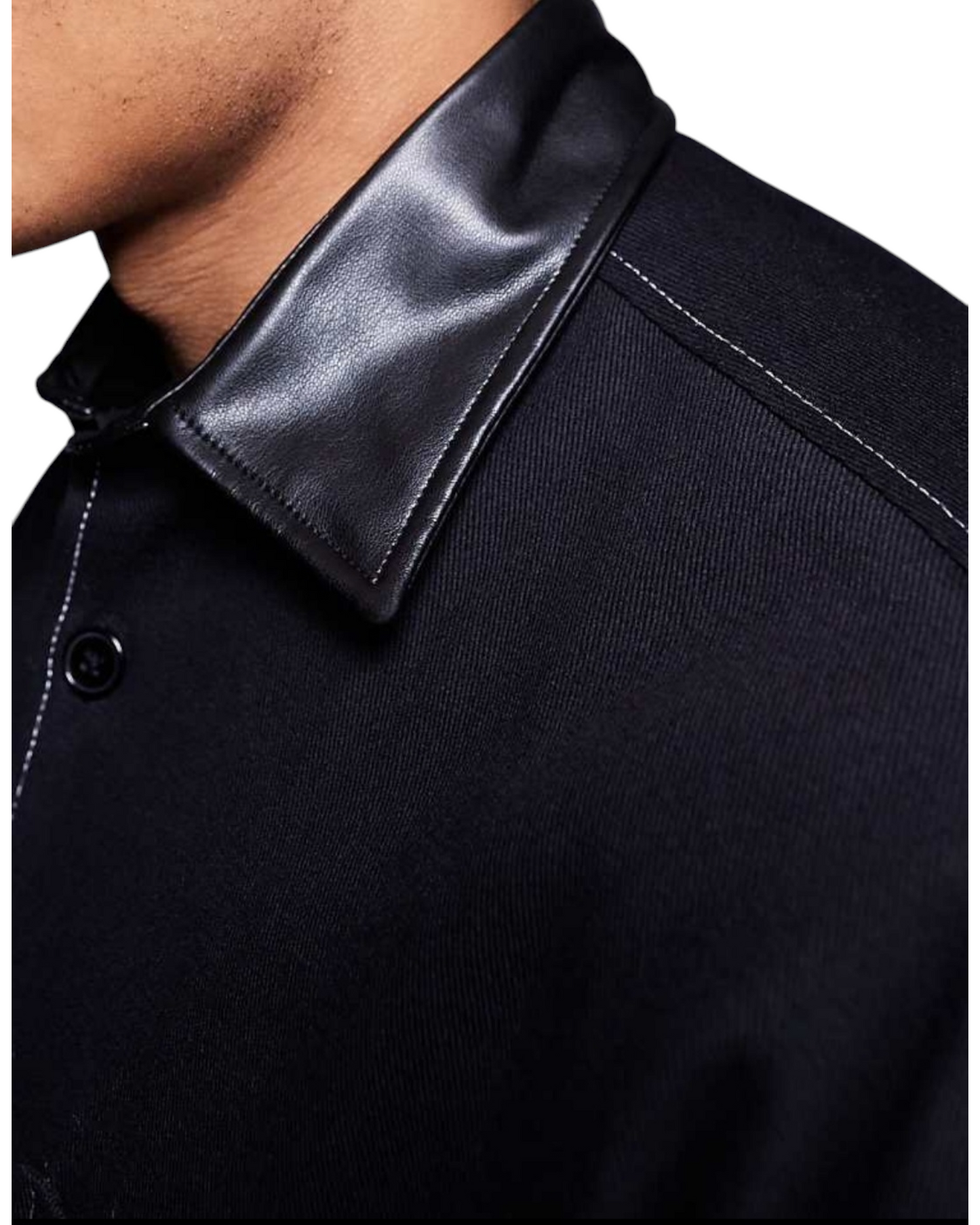 Oversized Collar Jacket