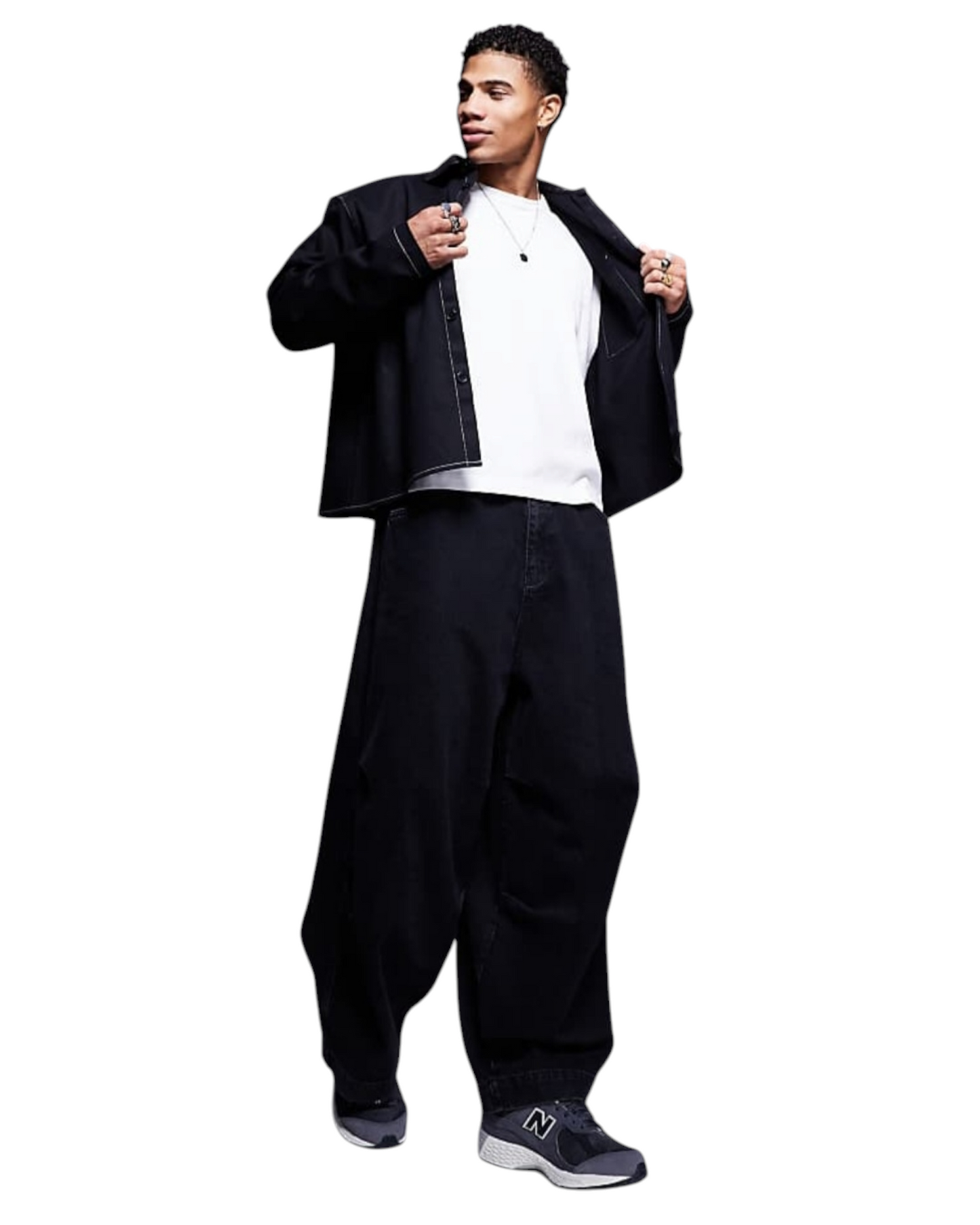 Oversized Collar Jacket