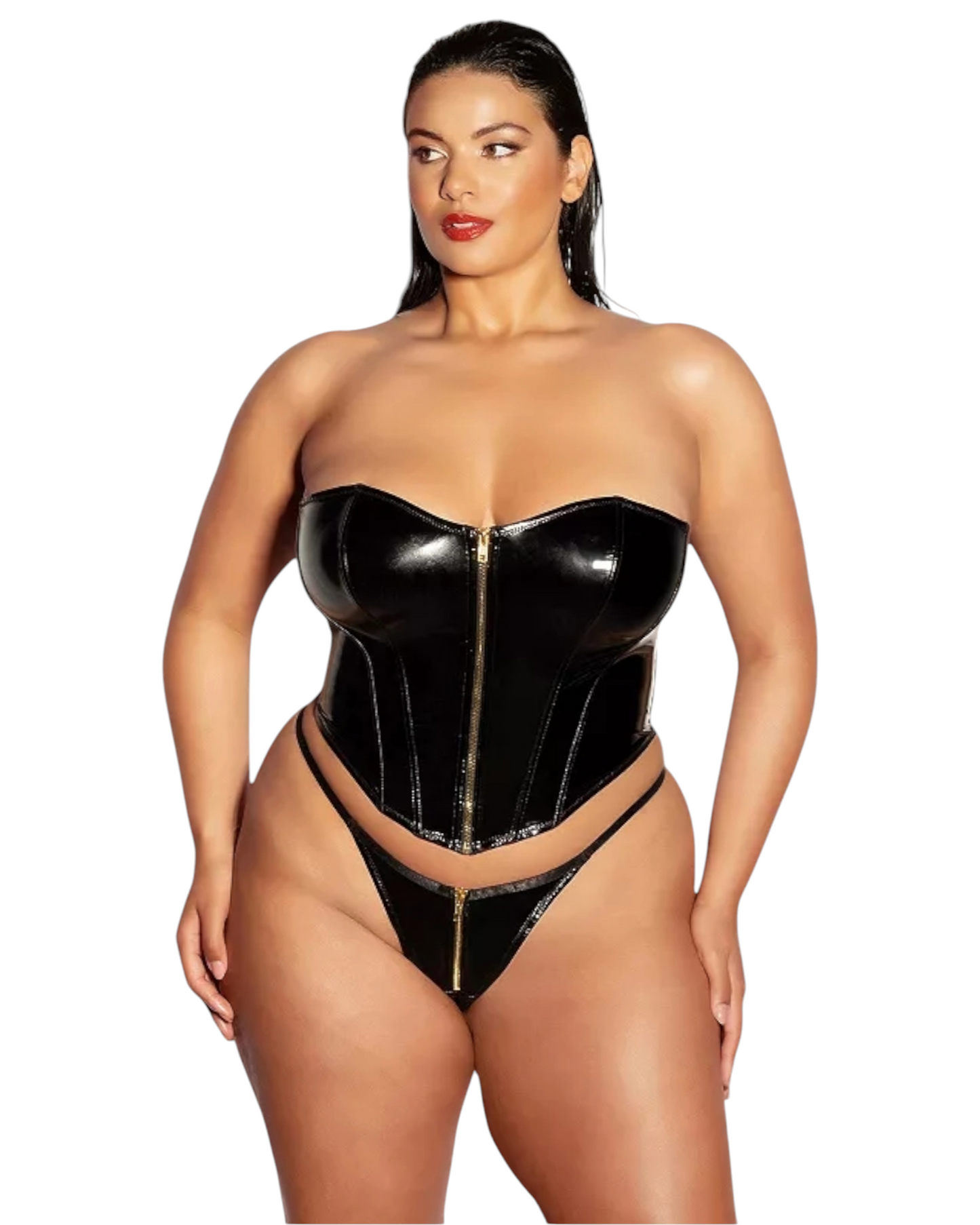 Cheri Rider Bustiern Panty Set