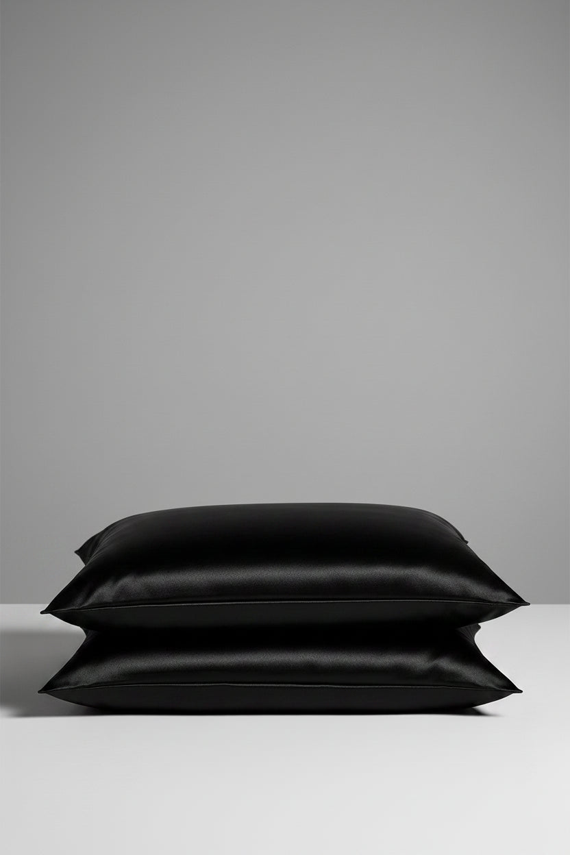 2-Pack Satin Pillowcase, Standard/King Size Pillow Covers