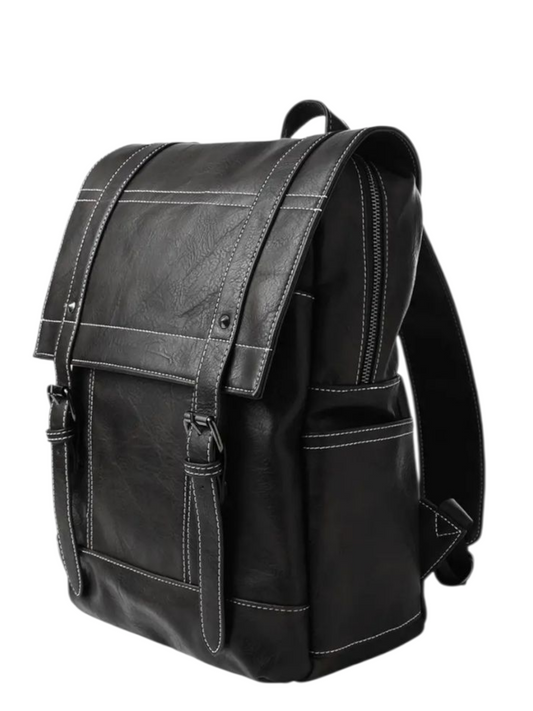 Drake Vegan Leather Backpack