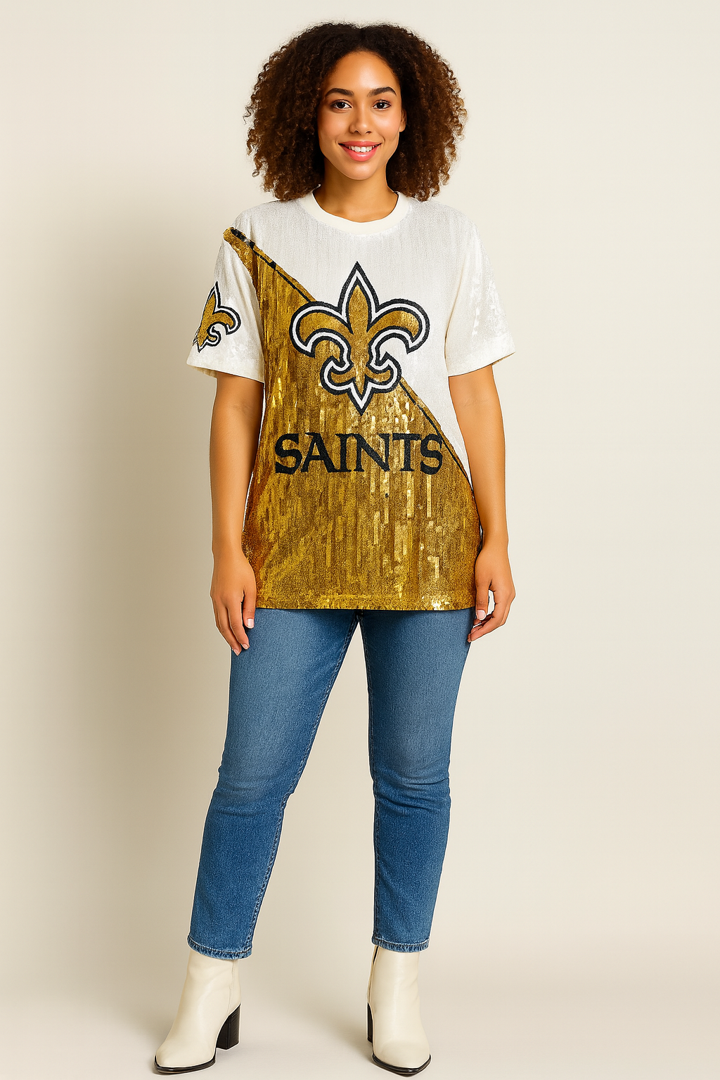 Saints Sequin Dress