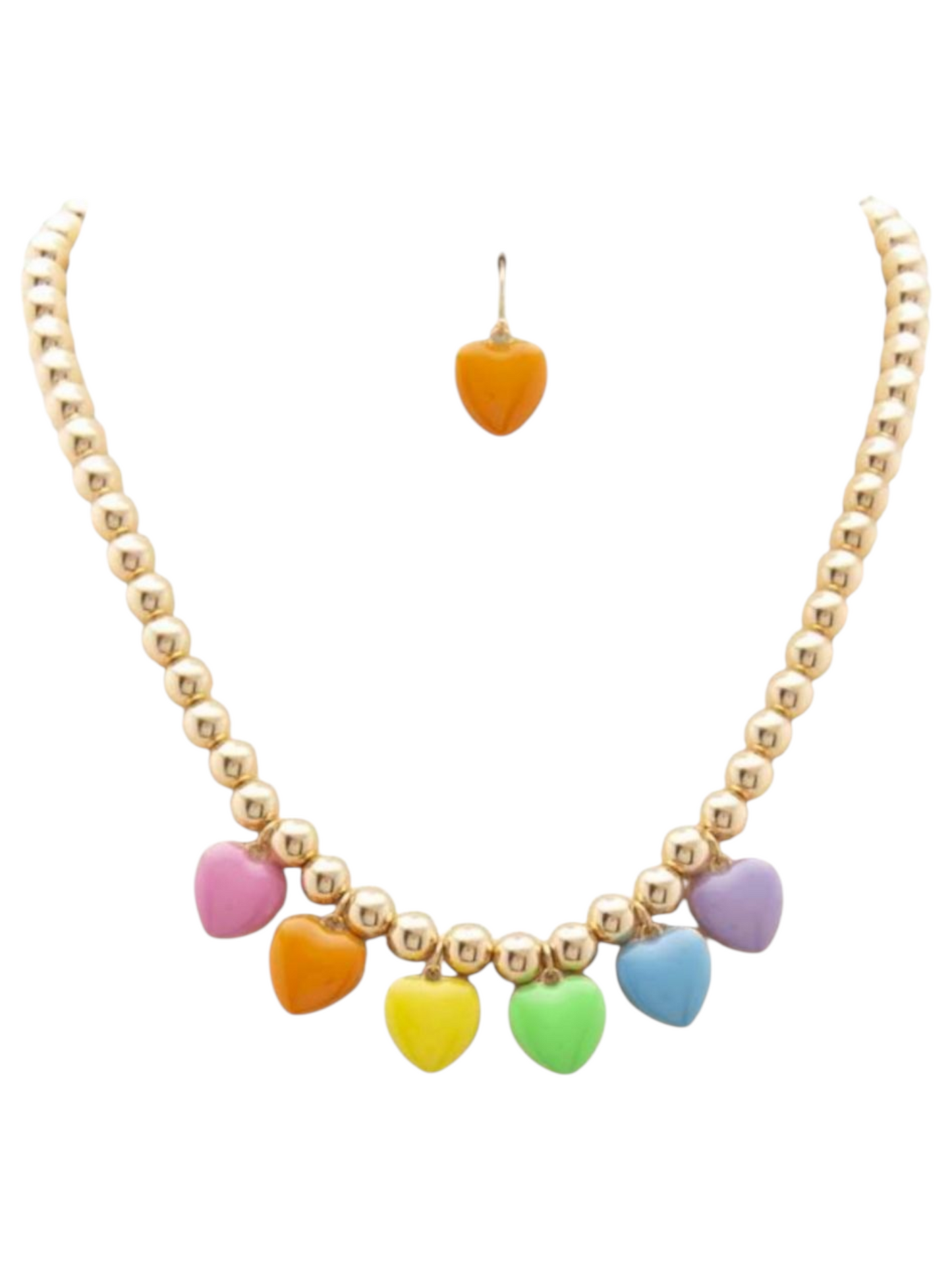 Heart Bead Necklace
