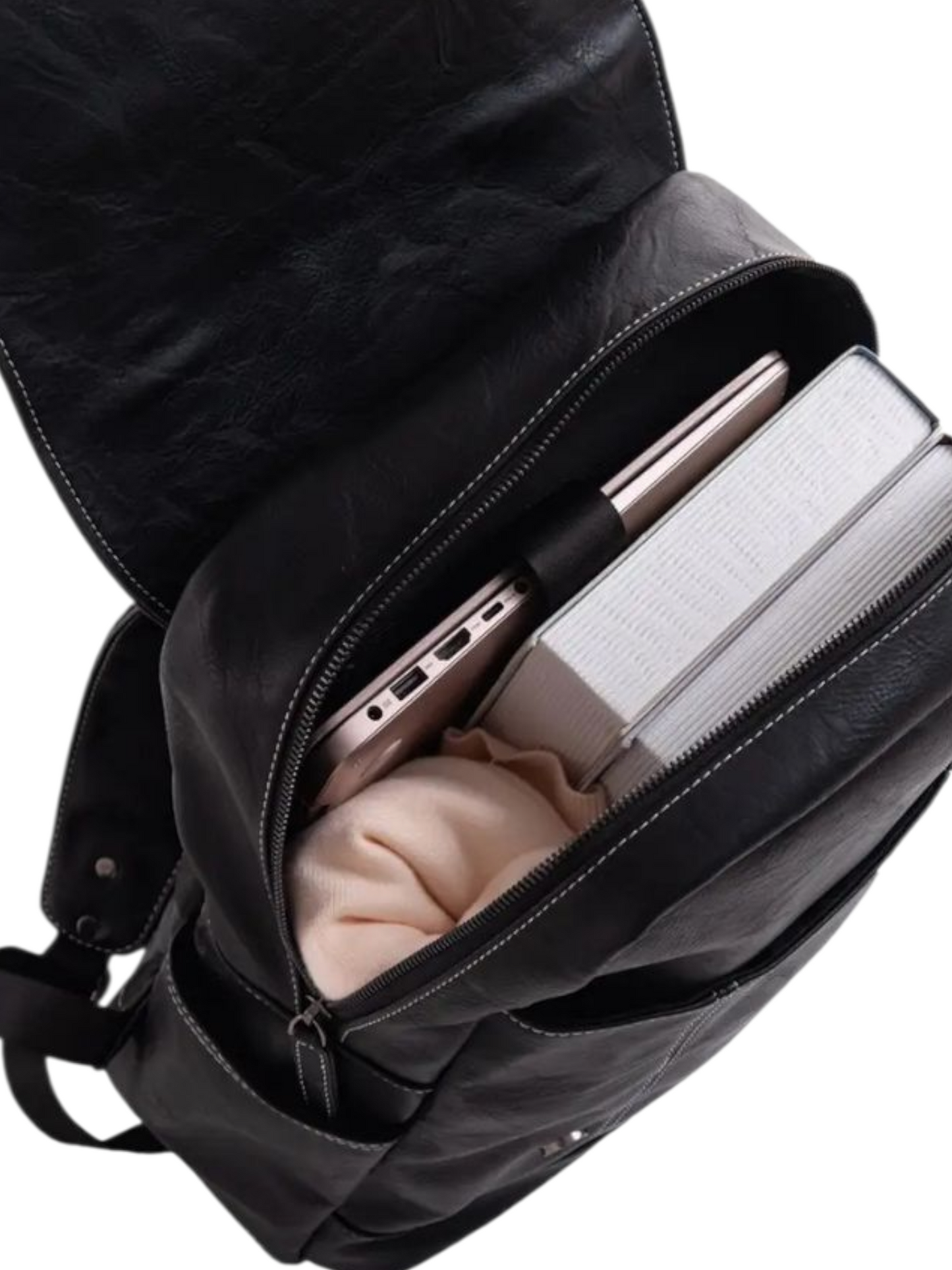 Drake Vegan Leather Backpack