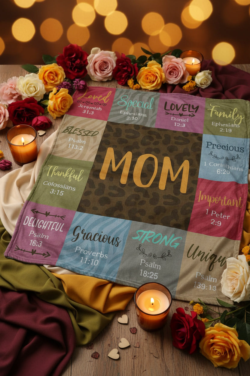 Mom Heart Blanket