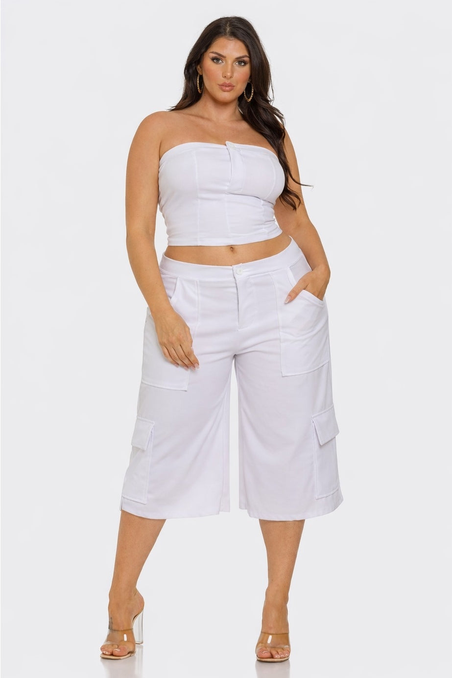Cargo Bermuda Pant Set