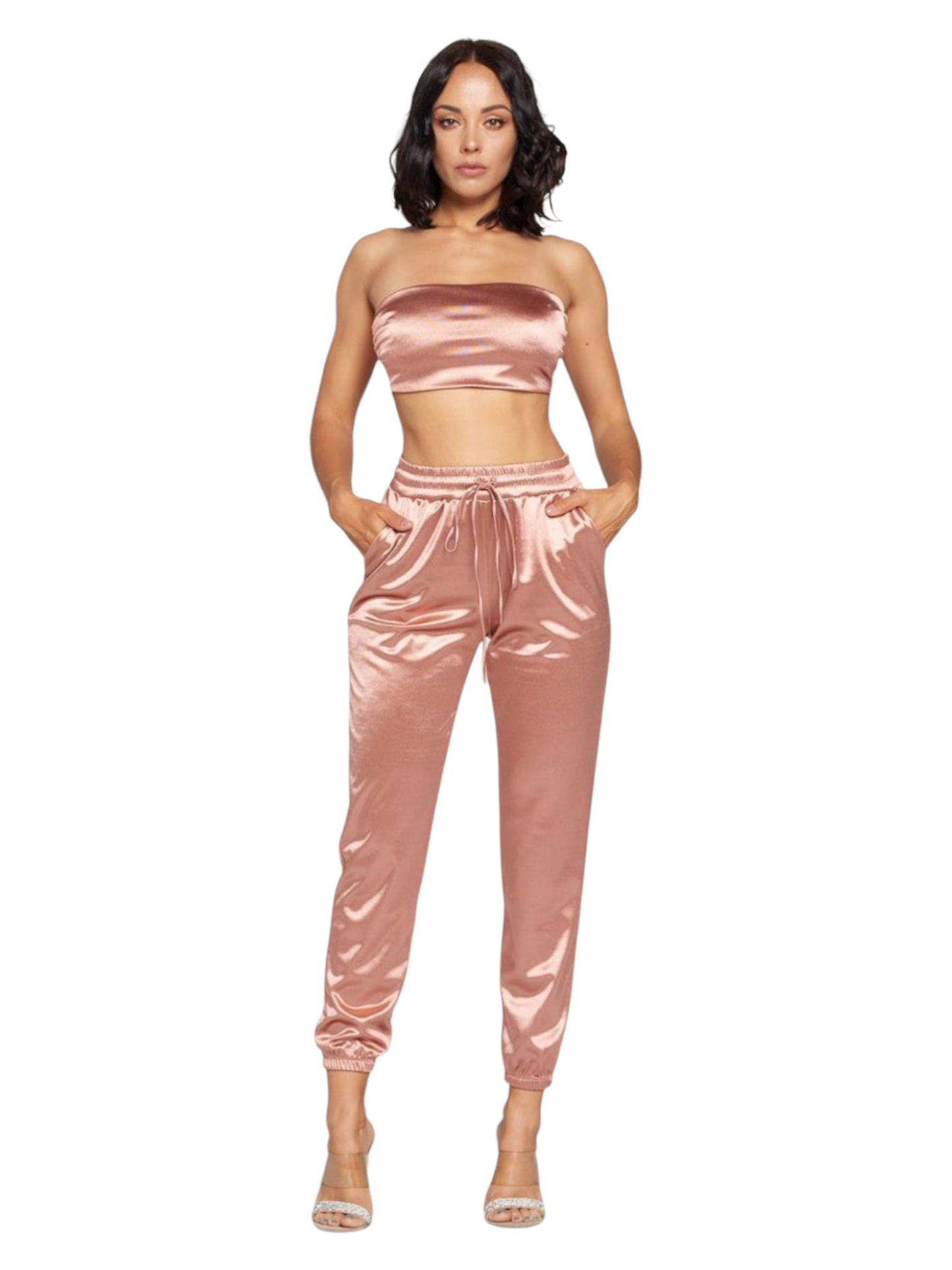 Tube Top Pant Set