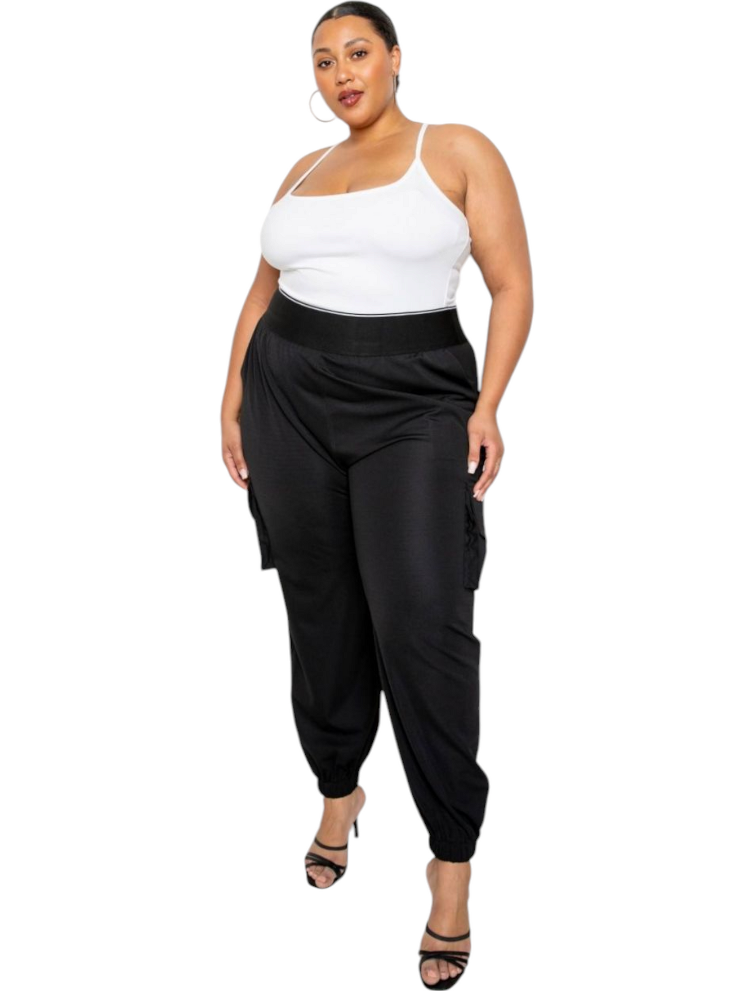 Utility Jogger Pants With Elastic Band