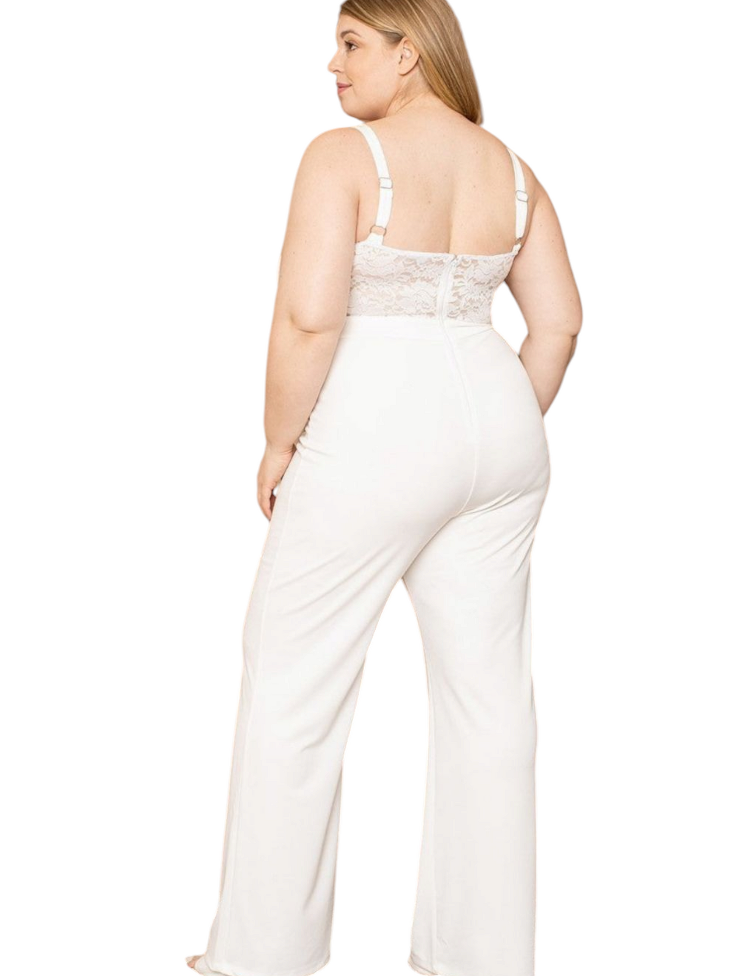 Lace Bust Jumpsuit