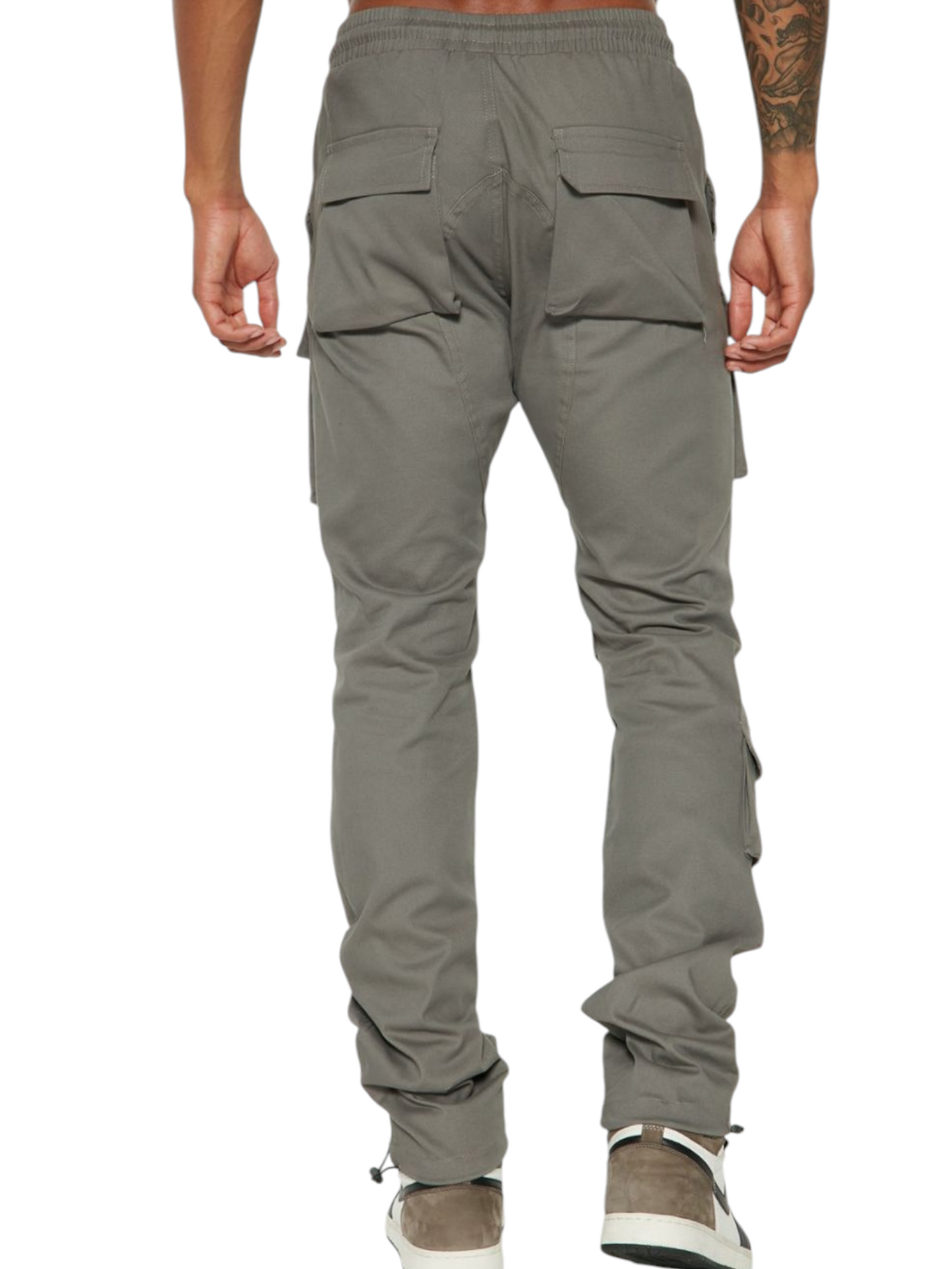 Tha Man Cargo Pants - Charcoal