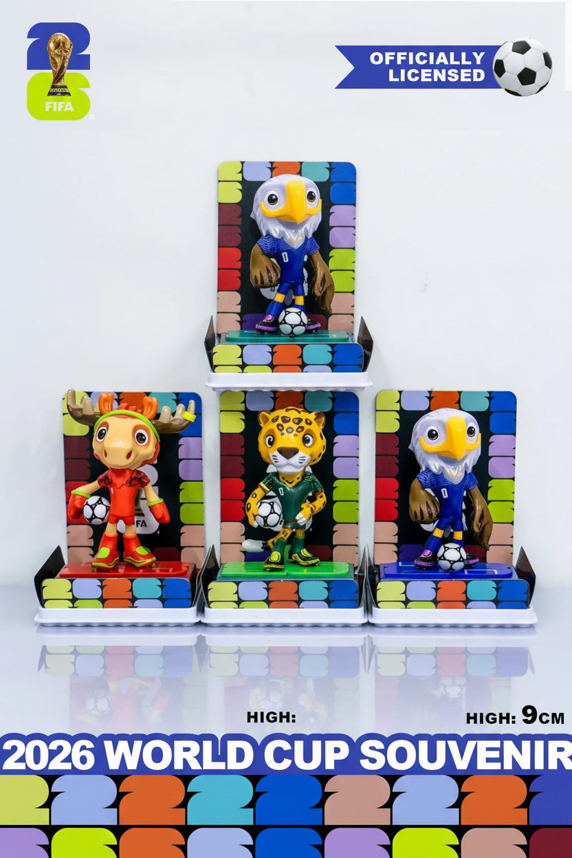 Fifa Licensed Mascot Figurines