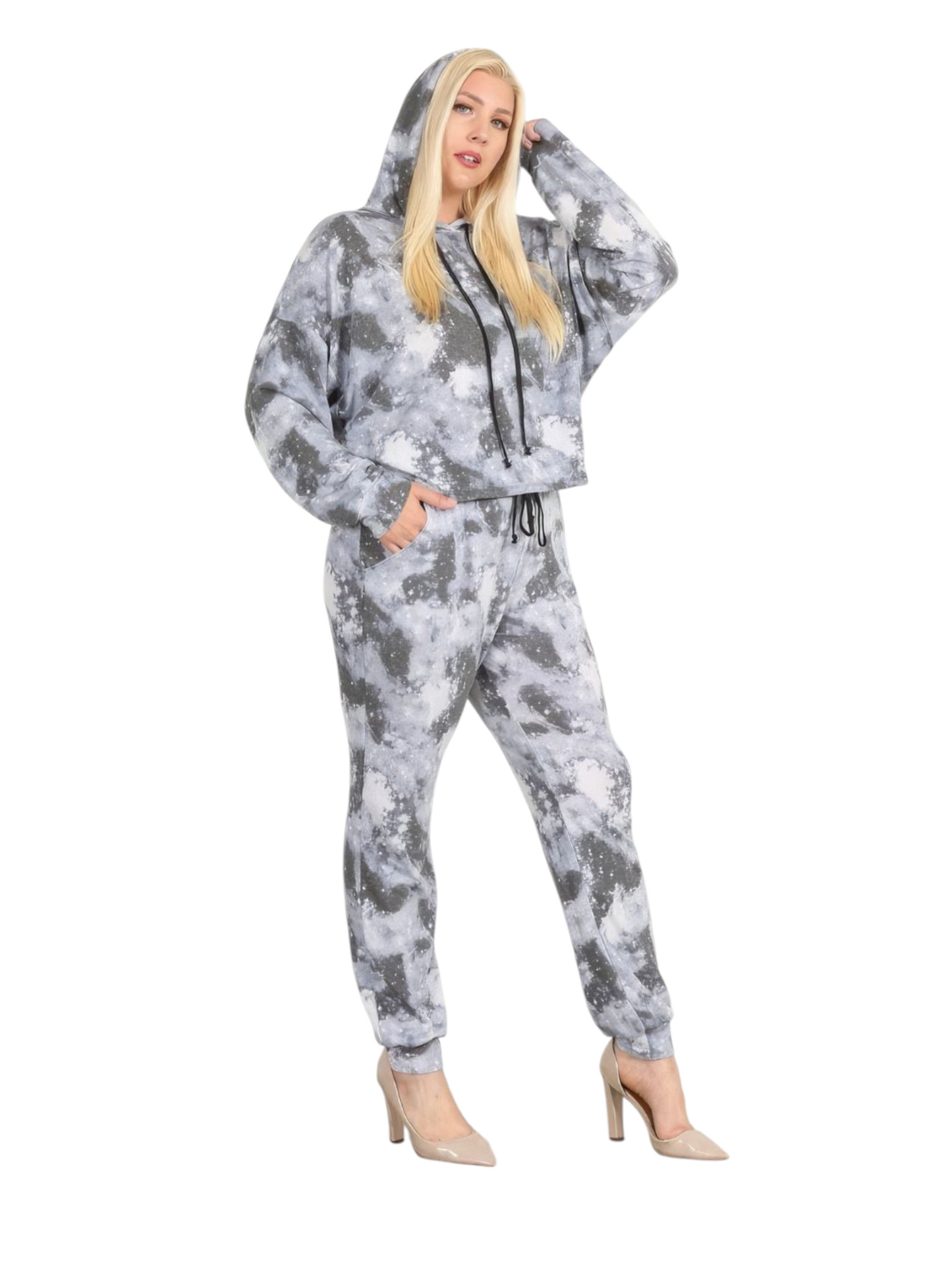 Hoodie Sweat Pant Set