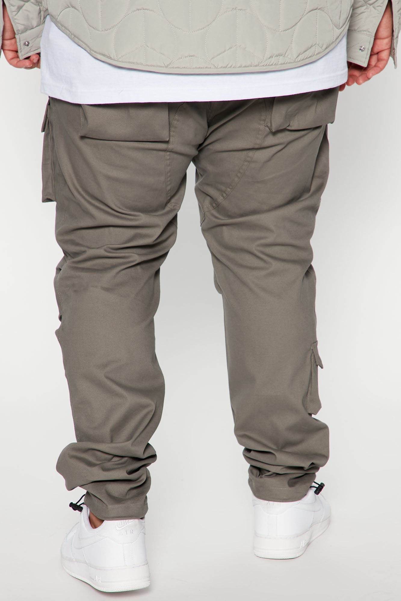 Tha Man Cargo Pants - Charcoal