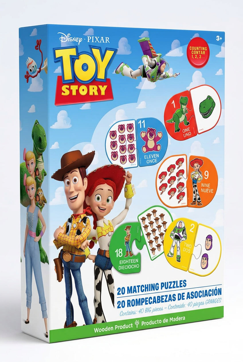 Disney - Toy Story Matching Number Puzzle