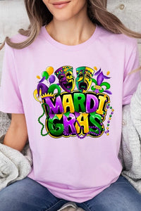 Mardi Gras Graphic Plus Tee