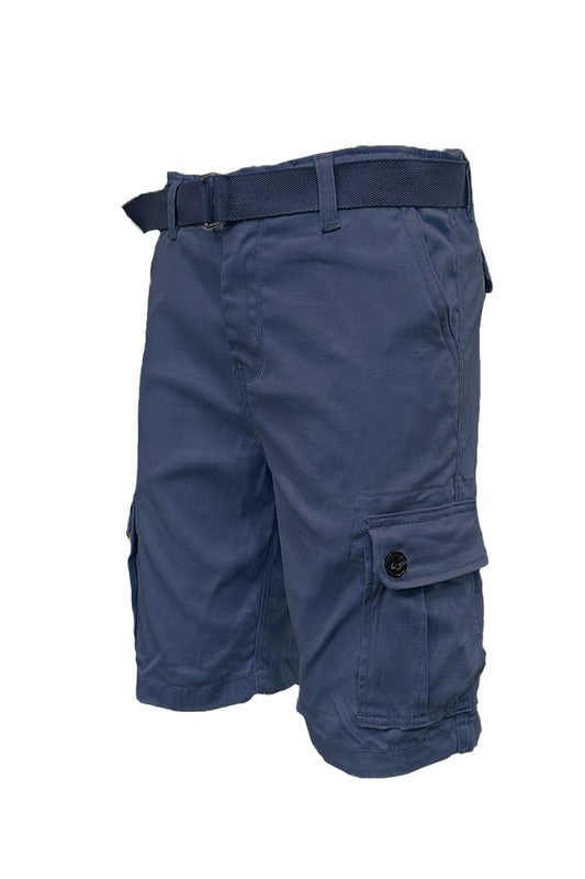 Belted Cargo Shorts