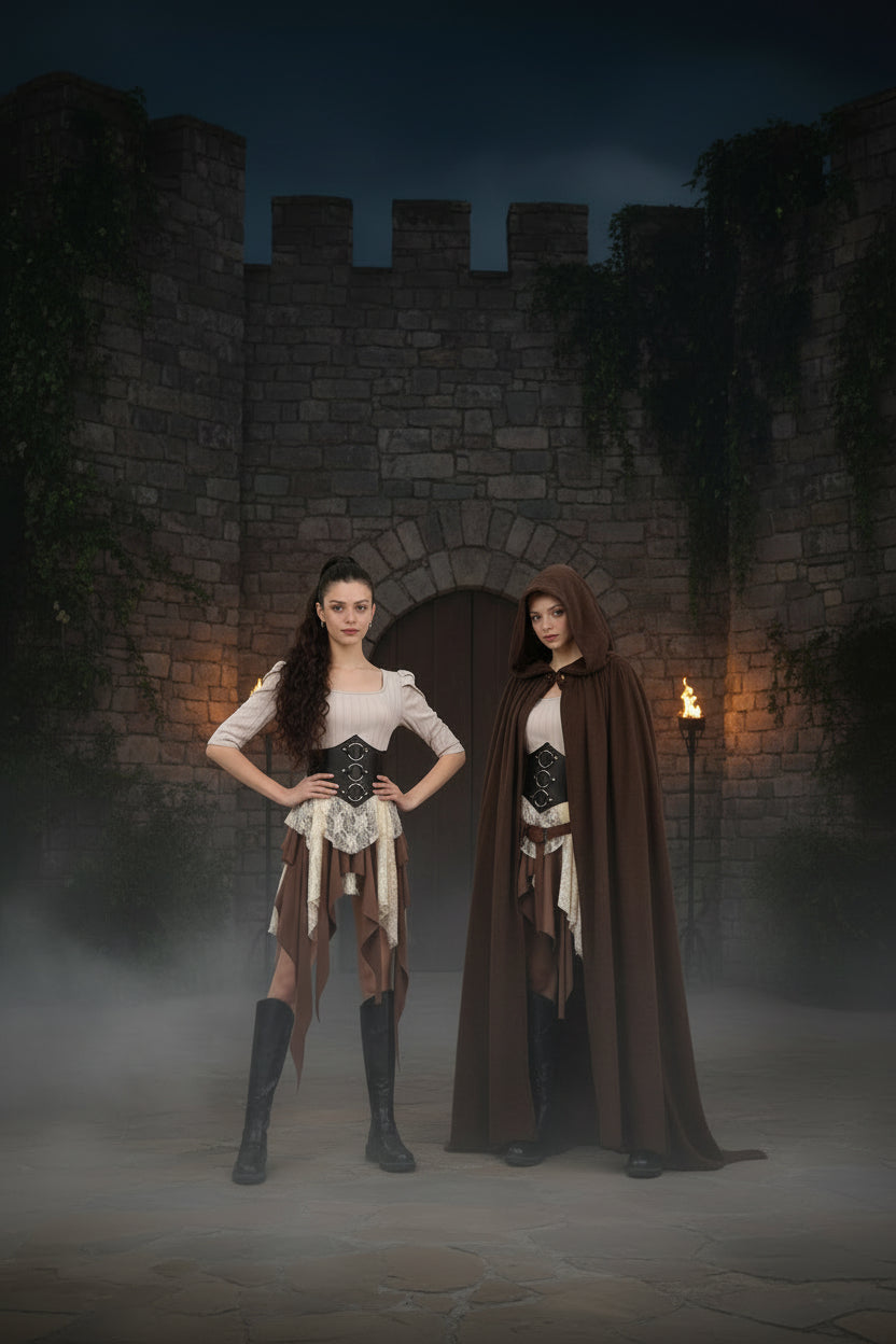 Medieval Retro Warrior Halloween Costume
