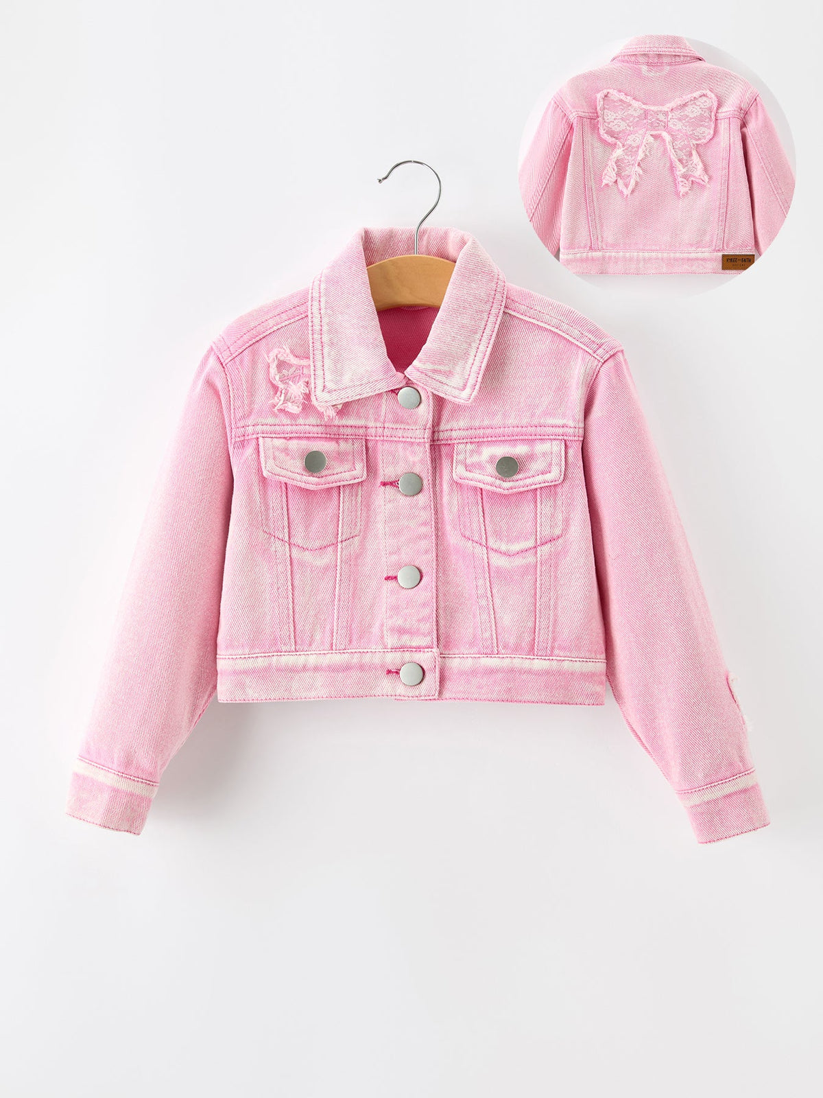 Pink Denim Jacket