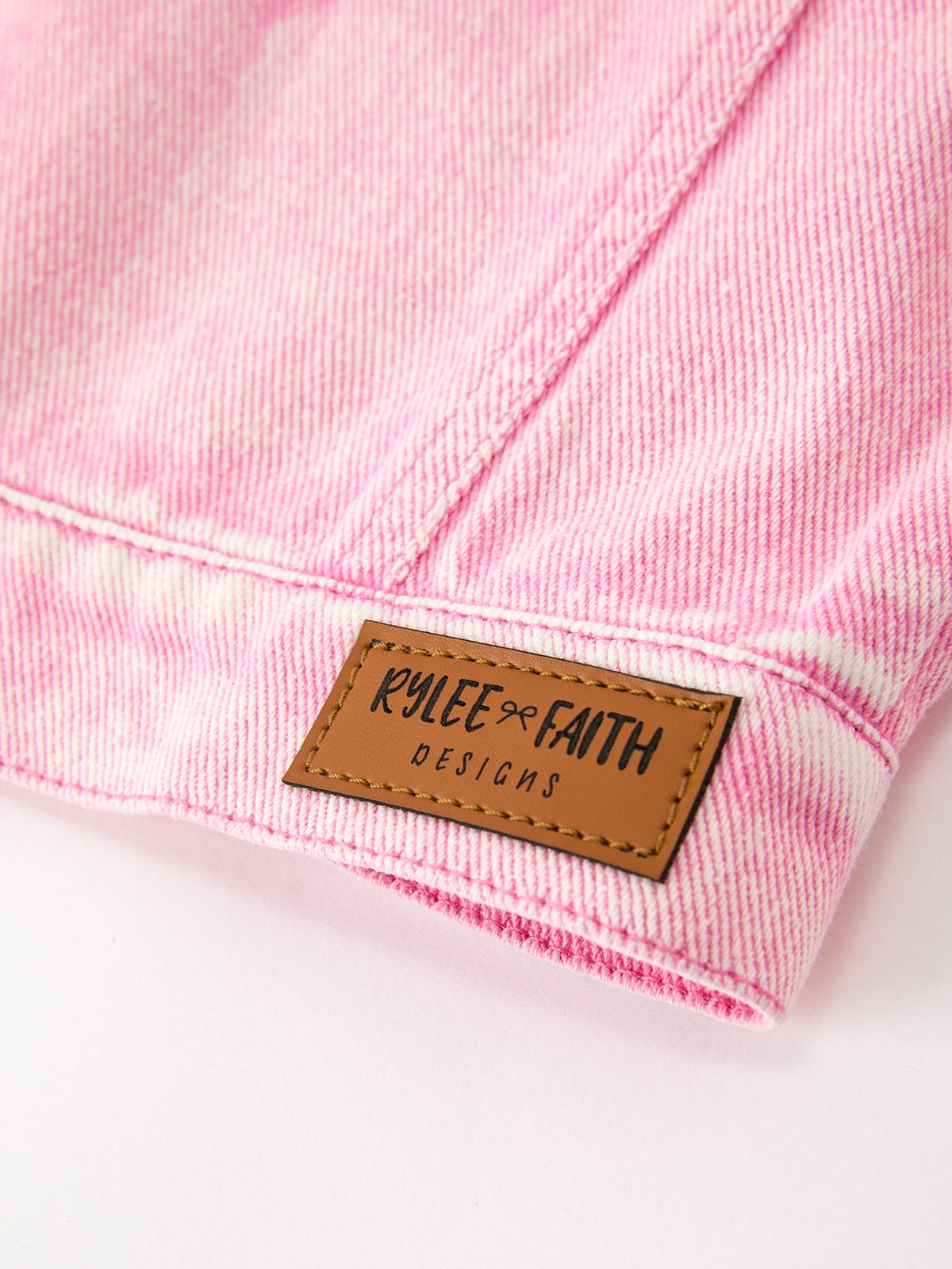 Pink Denim Jacket