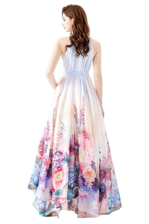 CHIFFON MAXI DRESS