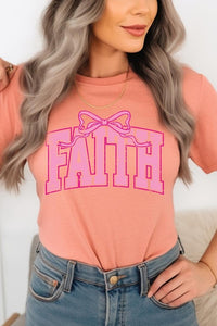 Faith Coquette Bow Graphic Tee