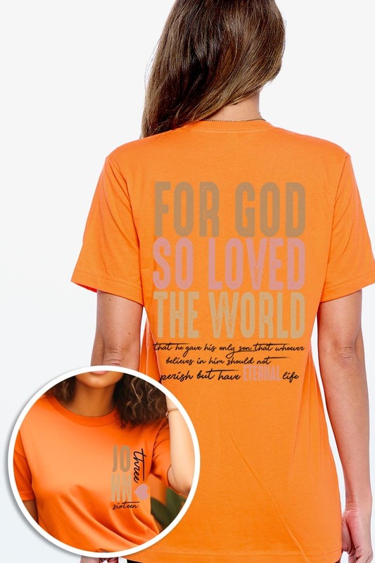 For God So Loved the World Graphic Tee