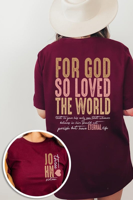 For God So Loved the World Graphic Tee