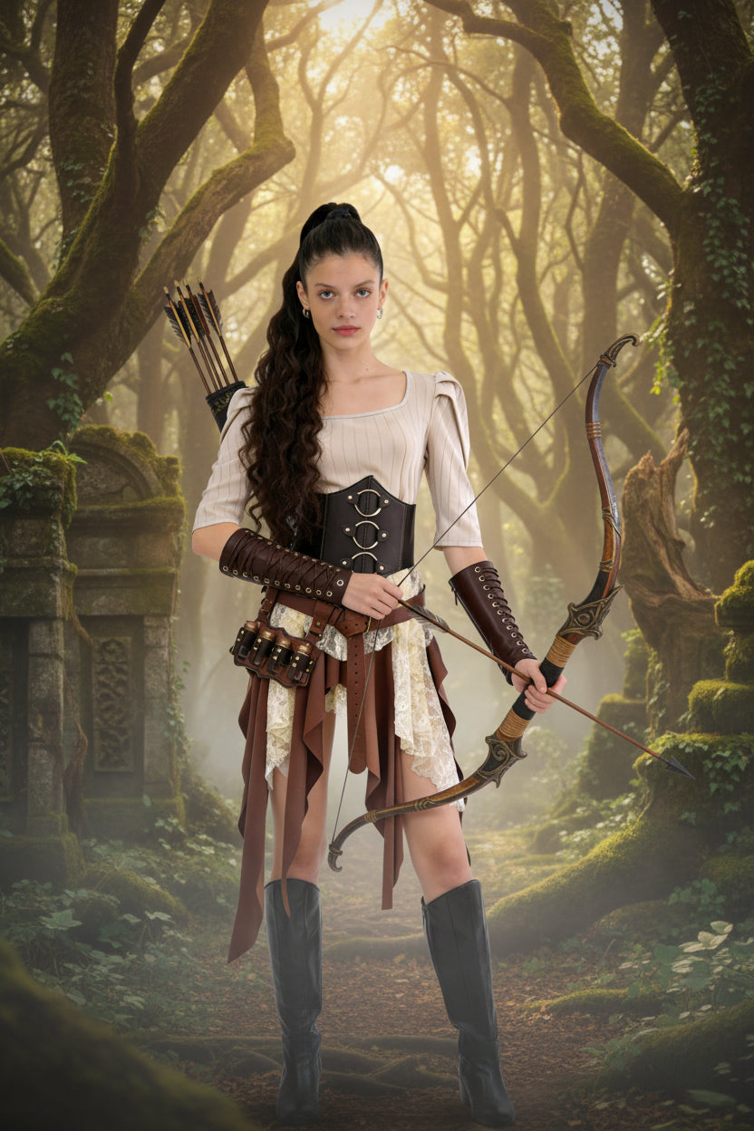 Medieval Retro Warrior Halloween Costume