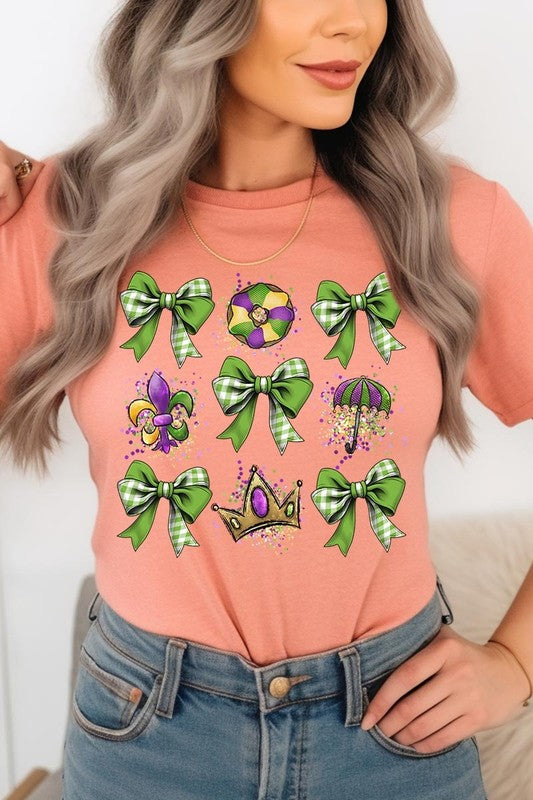 Mardi Gras Graphic Plus Tee