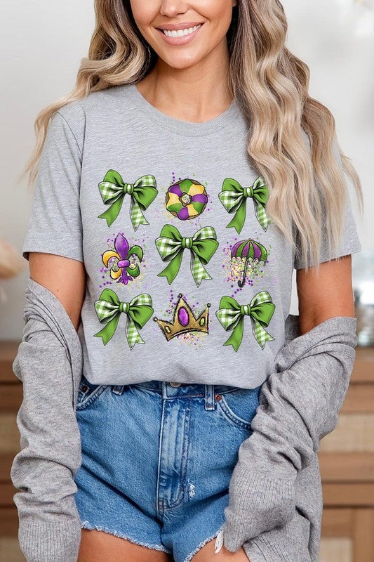 Mardi Gras Graphic Plus Tee