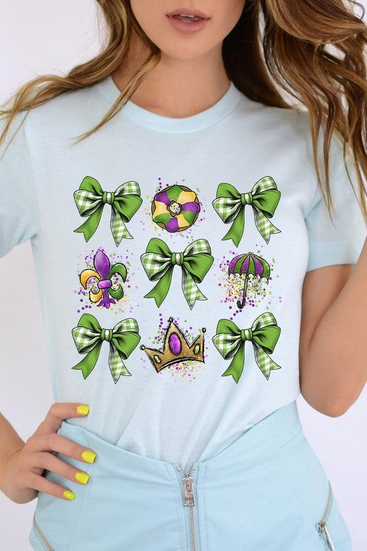 Mardi Gras Graphic Plus Tee