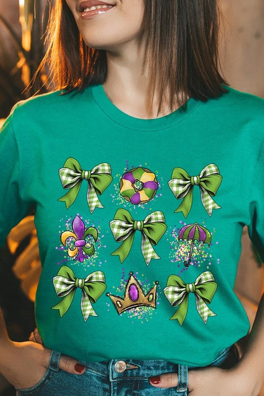 Mardi Gras Graphic Plus Tee