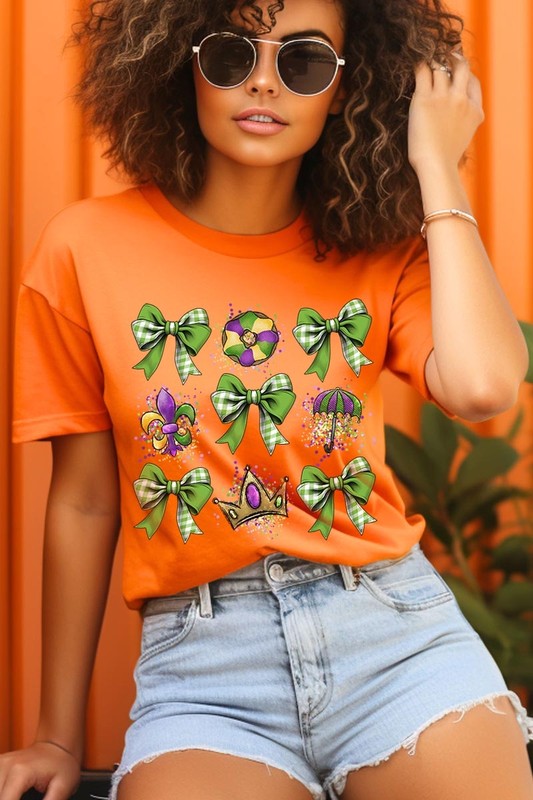 Mardi Gras Graphic Plus Tee