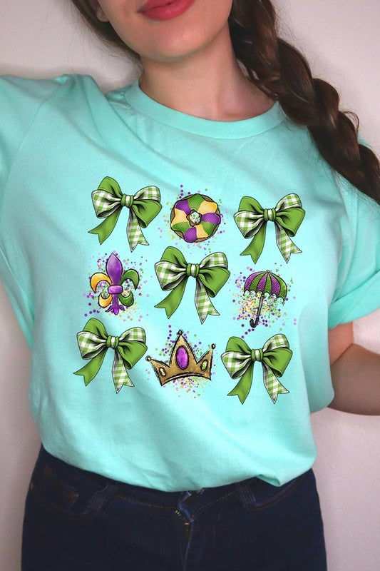 Mardi Gras Graphic Plus Tee