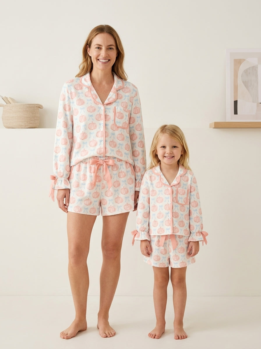 Mommy and Me Fall Pajama Set