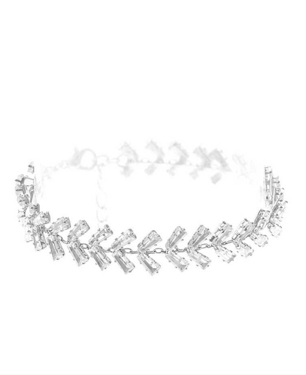 Crystal Baguette Trail Bracelet