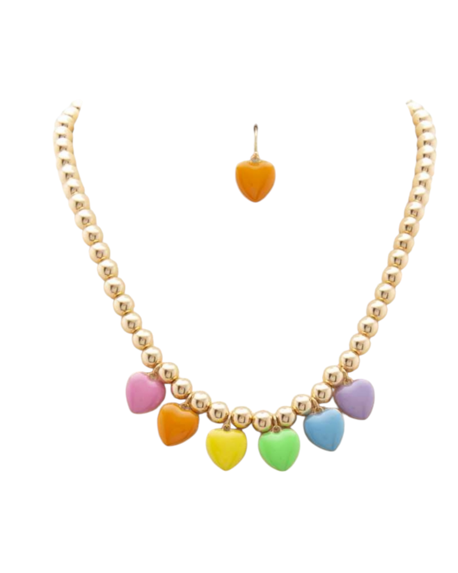 Heart Bead Necklace