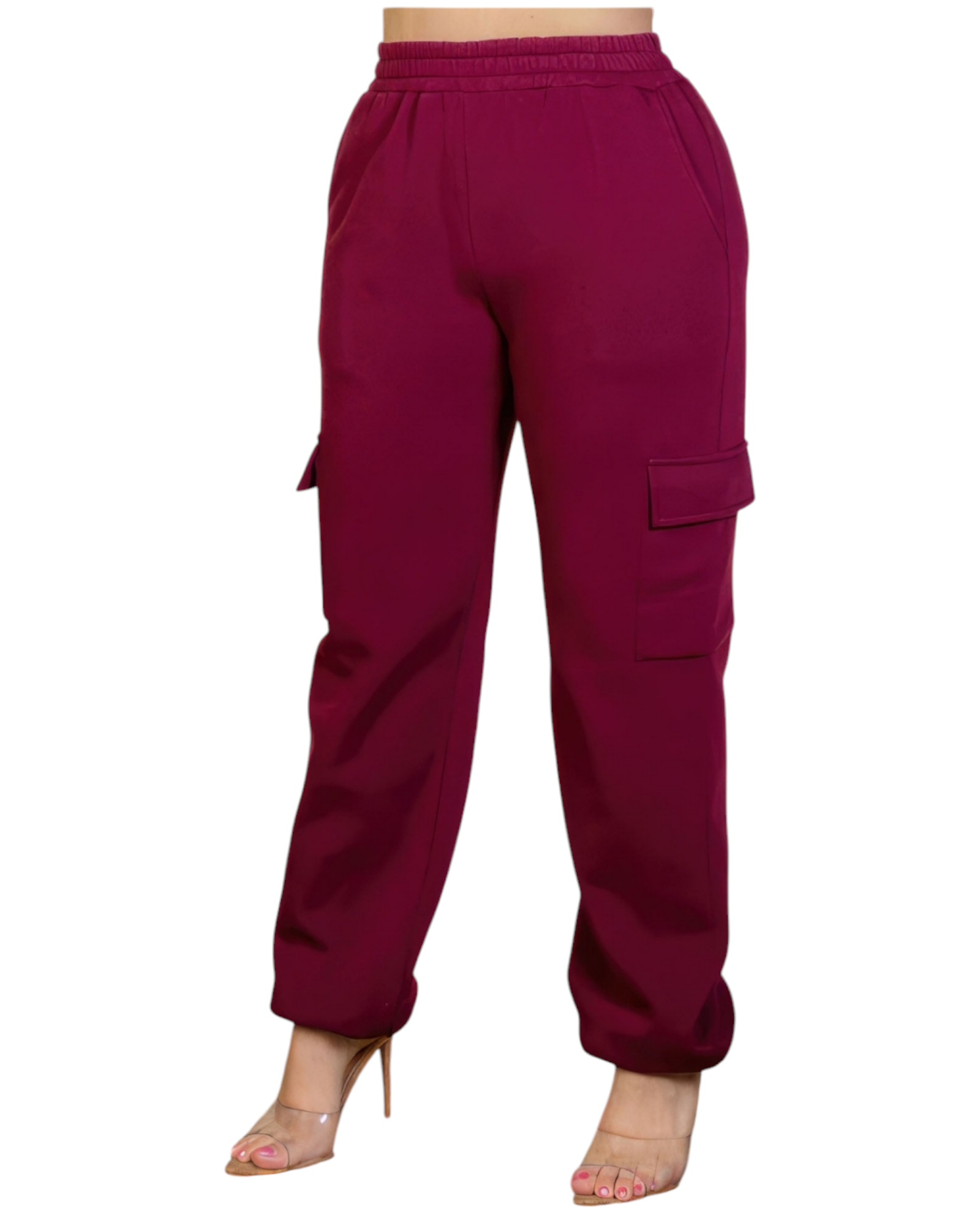 Drawstring Waist Sweatpants