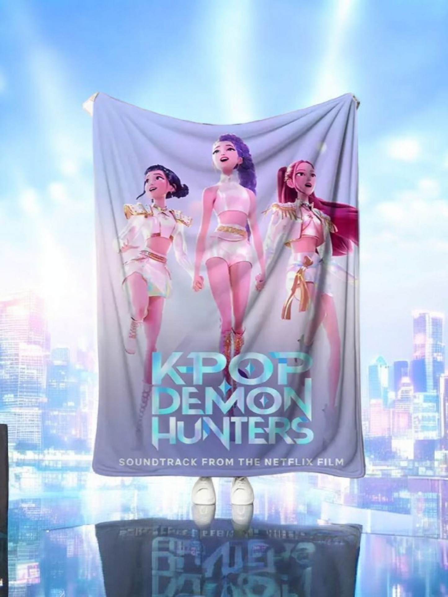 K Pop Plush Throw Blanket