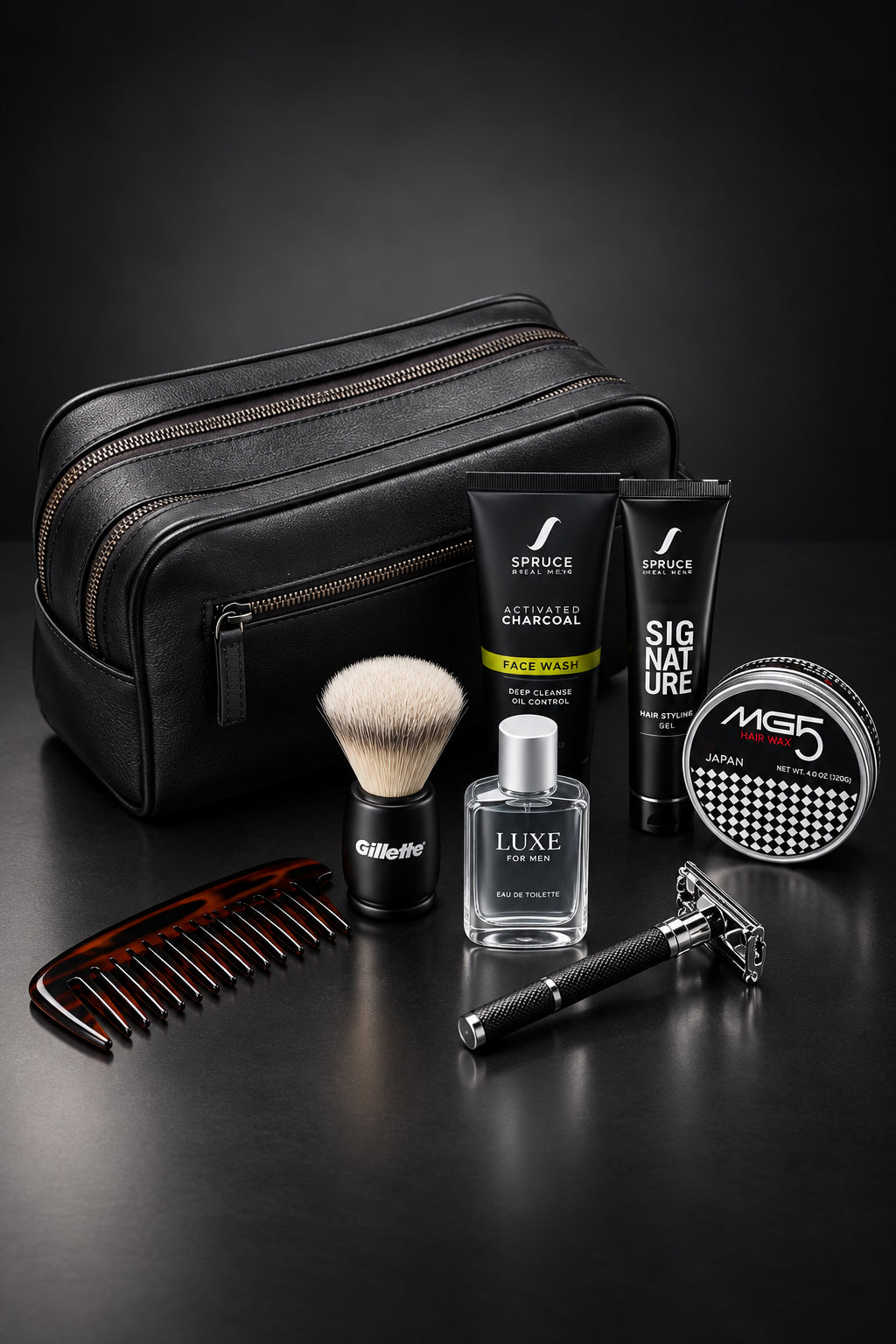 Twin Section Toiletry Bag