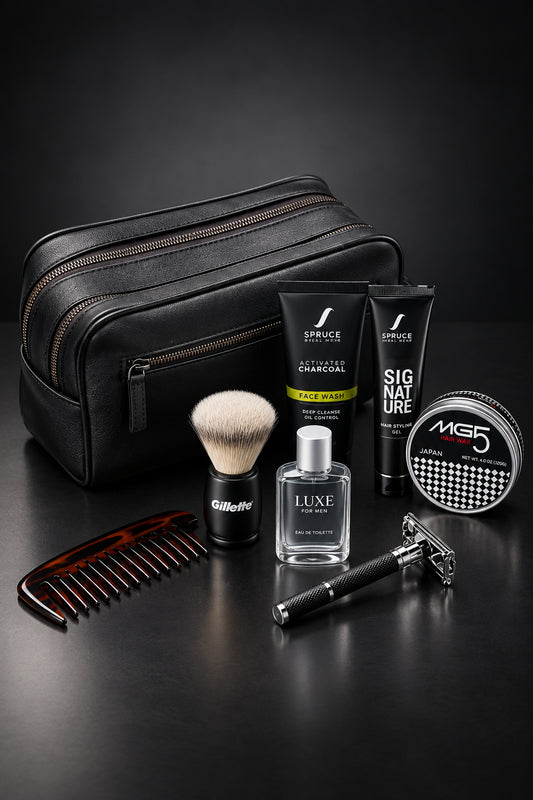 Twin Section Toiletry Bag