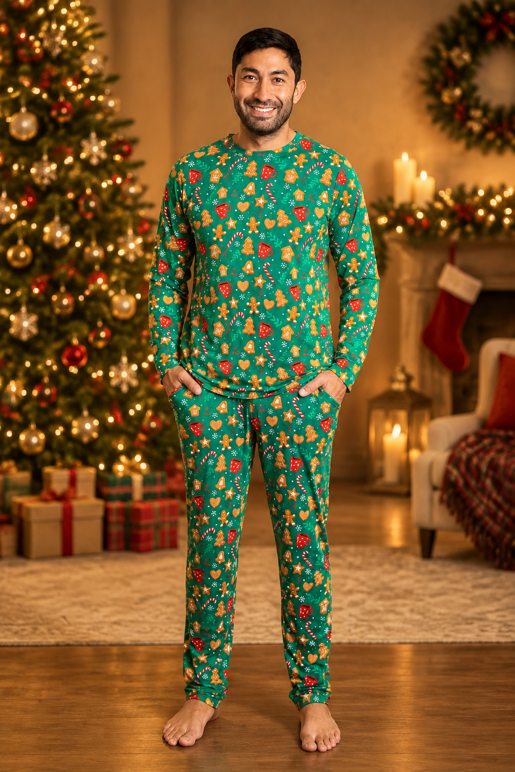 Crew Neck Bamboo Pajamas