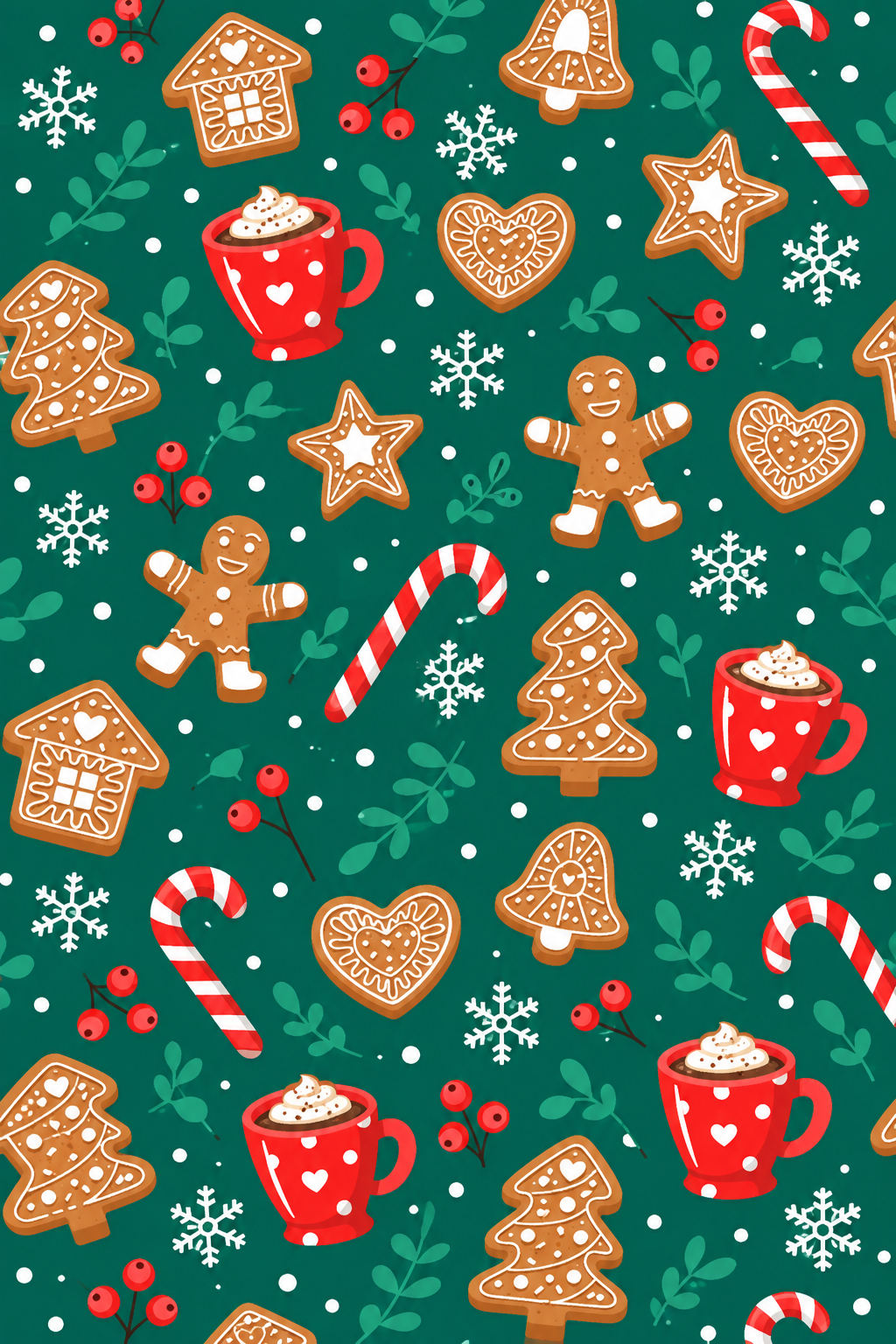 Two Piece Christmas Pajama Set
