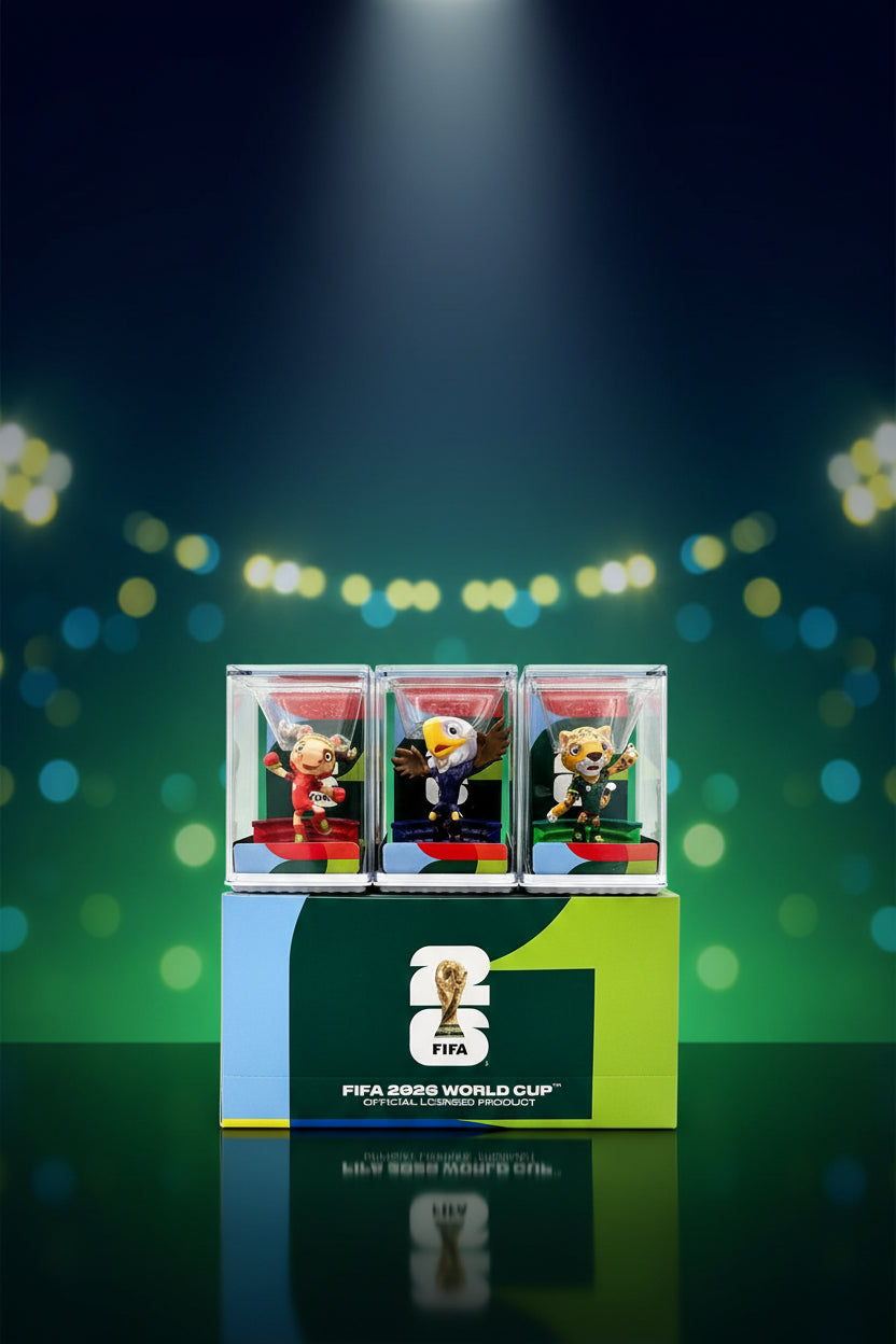 Fifa Licensed Mascot Figurines