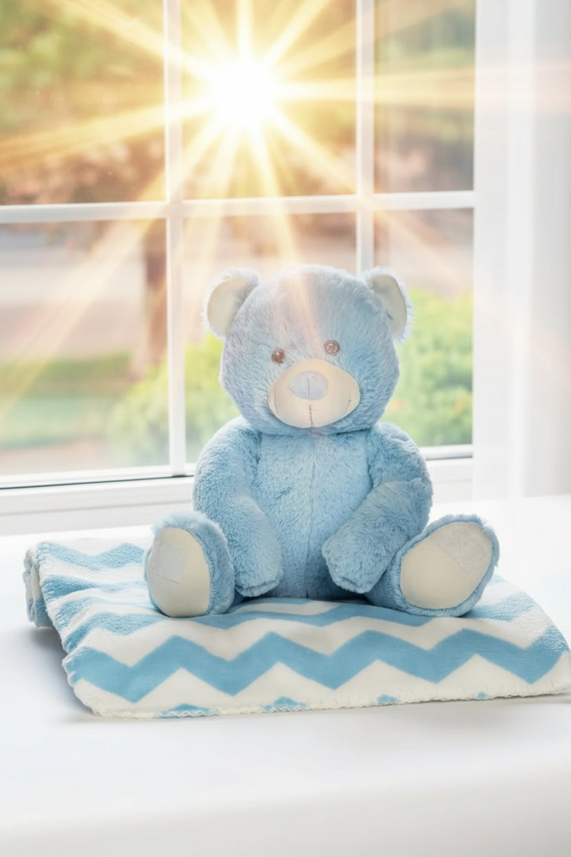 Plush Animal & Blanket