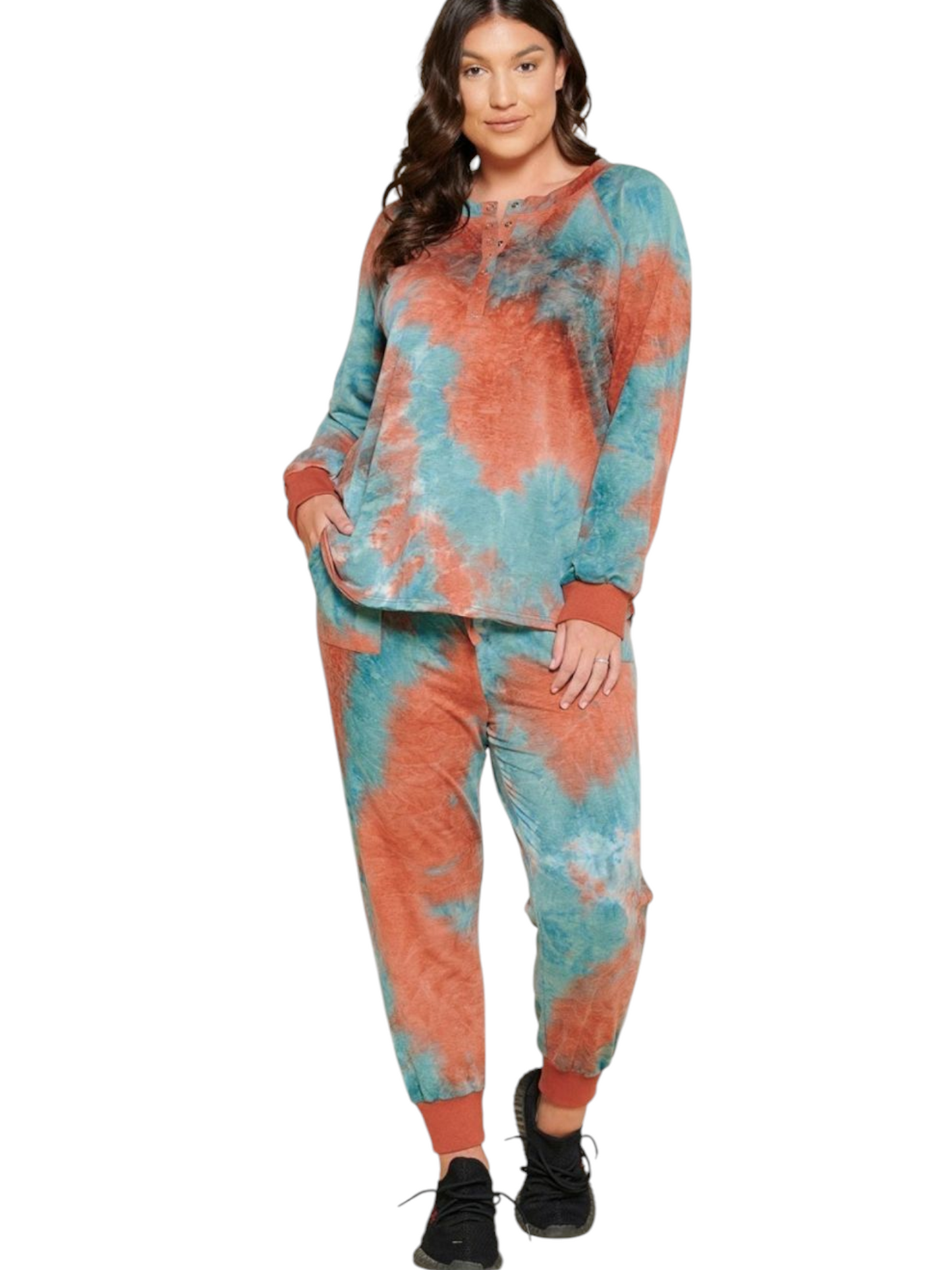 Tie-dye Knit Loungewear