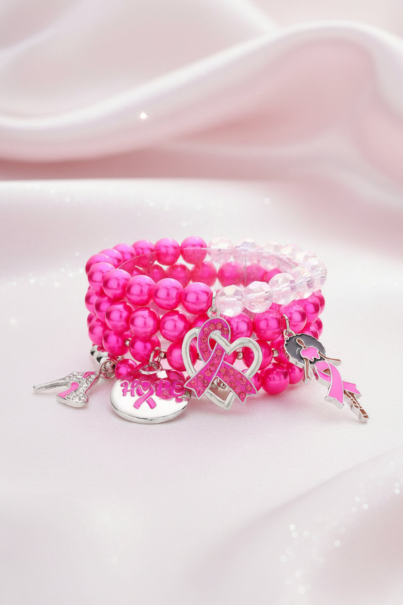 Pink with Charms